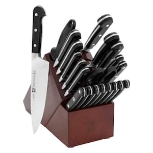 Pro Stainless Steel 22-pc Knife Block Set