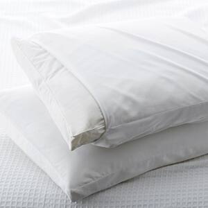 300-Thread Count Cotton Sateen Standard Gusset Pillow Protector