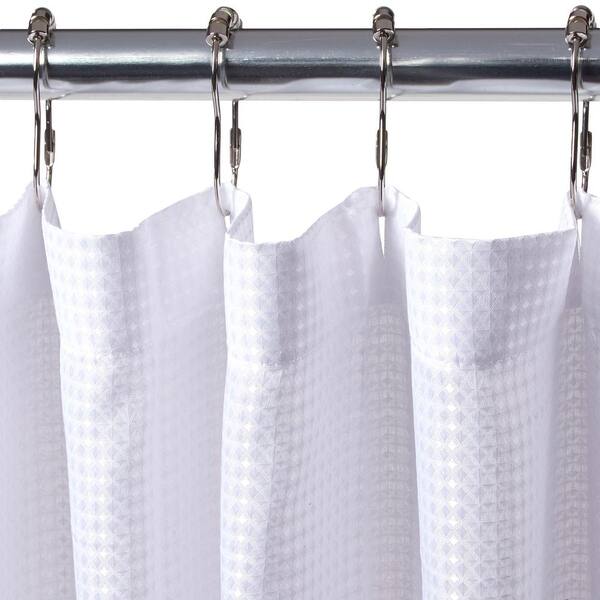 Interdesign Carlton Extra Long Shower, 96 Inch Shower Curtains