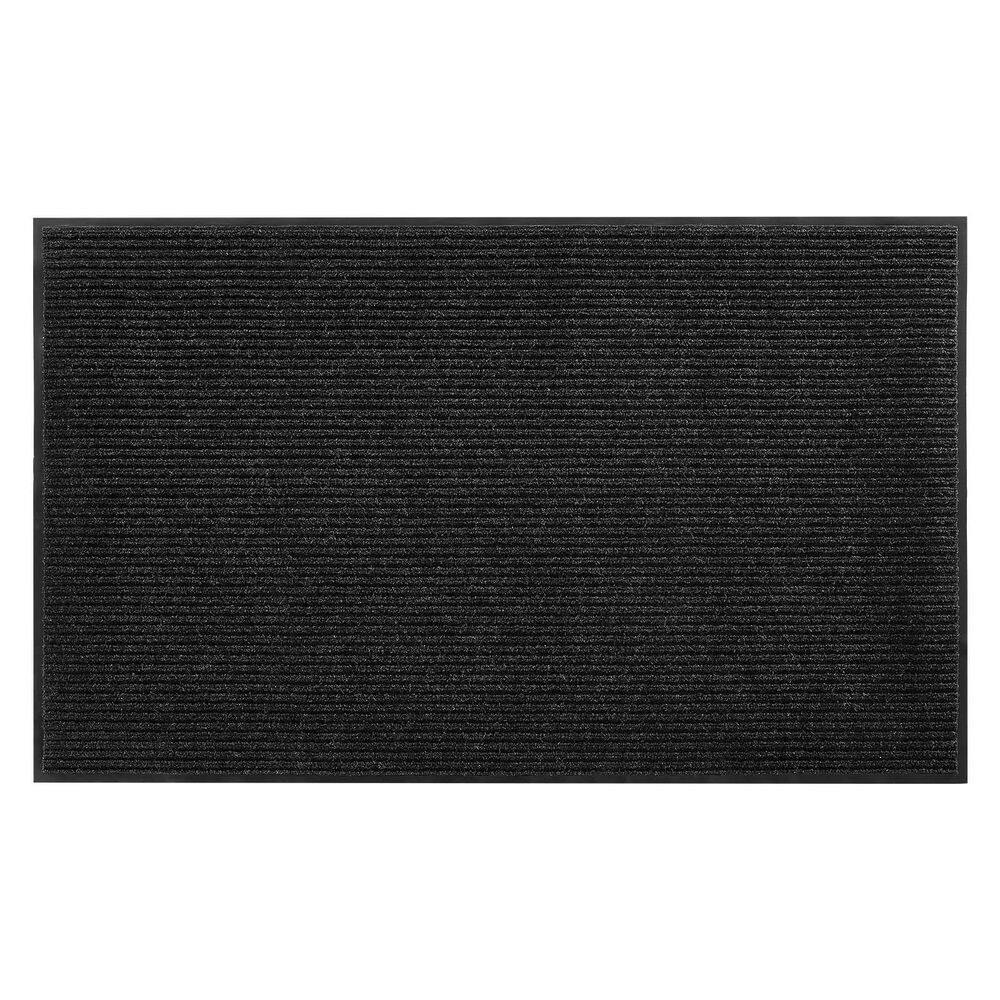Front Door Mat, 6 x 4 ft. Commercial Floor Mat for Indoor and Outdoor, Stylish Striped Industrial Carpet price history on PriceWatchPro
