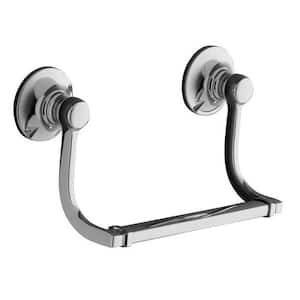 Bancroft 9.25 in. Hand Towel Holder in Polished Chrome