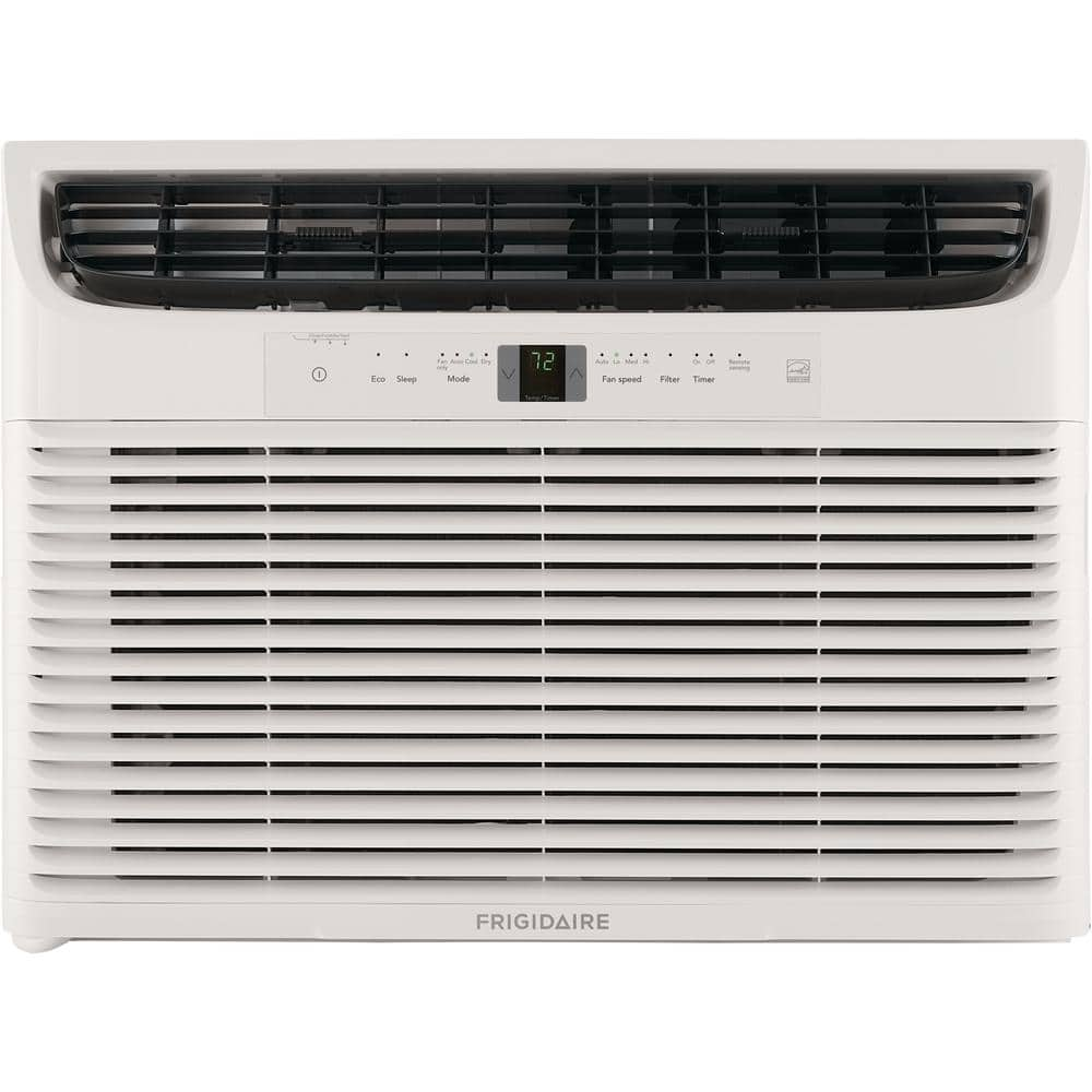 Frigidaire 25 000 Btu 230 Volt Window Mounted Heavy Duty Air Conditioner With Temperature Sensing Remote Control Ffre253wae The Home Depot