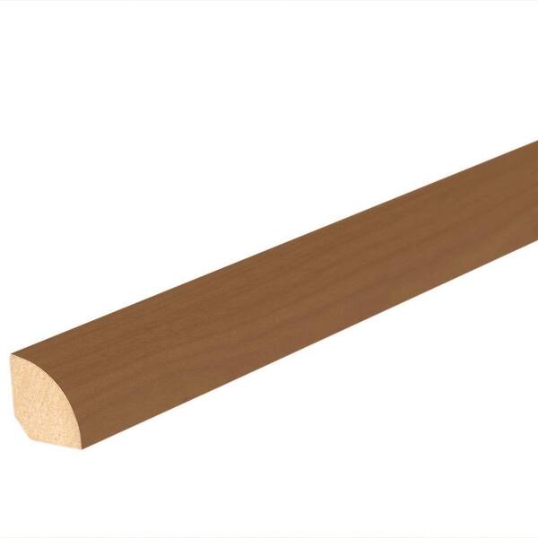 Mohawk Umbrian Walnut 3/4 in. Thick x 5/8 in. Wide x 94-1/2 in. Length Laminate Quarter Round Molding