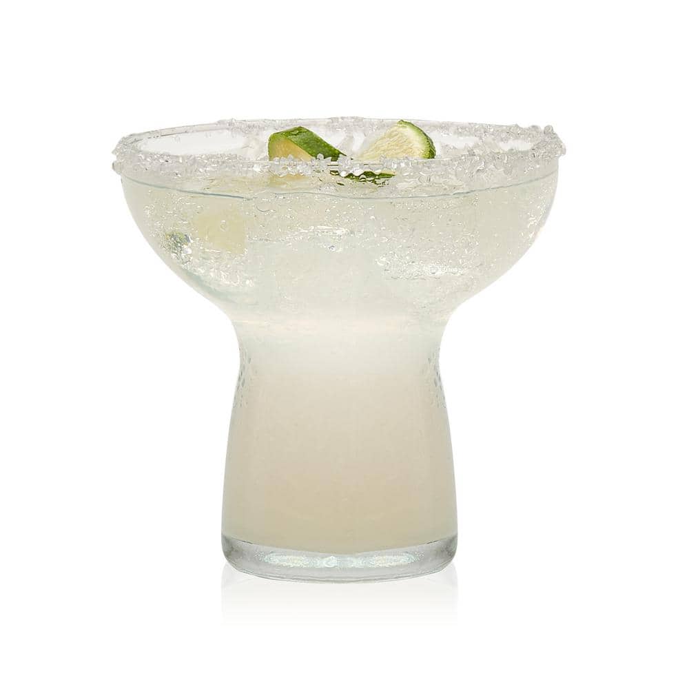 1 recipe card Set of 2 glasses 1 package of margarita rimming salt Yucatan Margarita Glasses with Lime Rimming Salt and Margarita Recipe Card