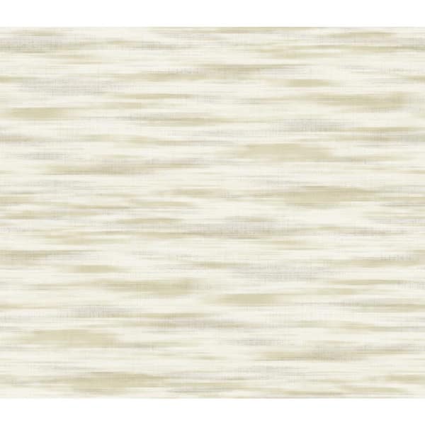 CASA MIA Forage Horizontal Lines Beige Yellowish Paper Non-Pasted Strippable Wallpaper Roll (Cover 60.75 sq. ft.)