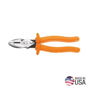 9 in. Insulated Side Cutting Crimping Pliers