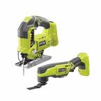 ONE+ 18V Cordless Orbital Jig Saw and Cordless Multi-Tool (Tools Only)