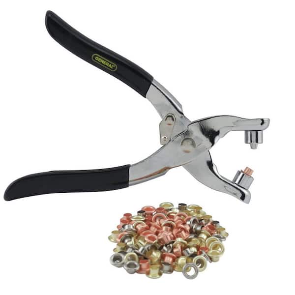 General Tools Eyelet Setting Pliers (100-Piece) 71 - The Home Depot