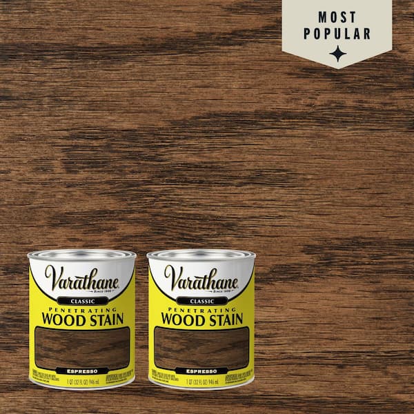 Varathane 1 Quart Espresso Classic Interior Wood Stain (2-Pack)
