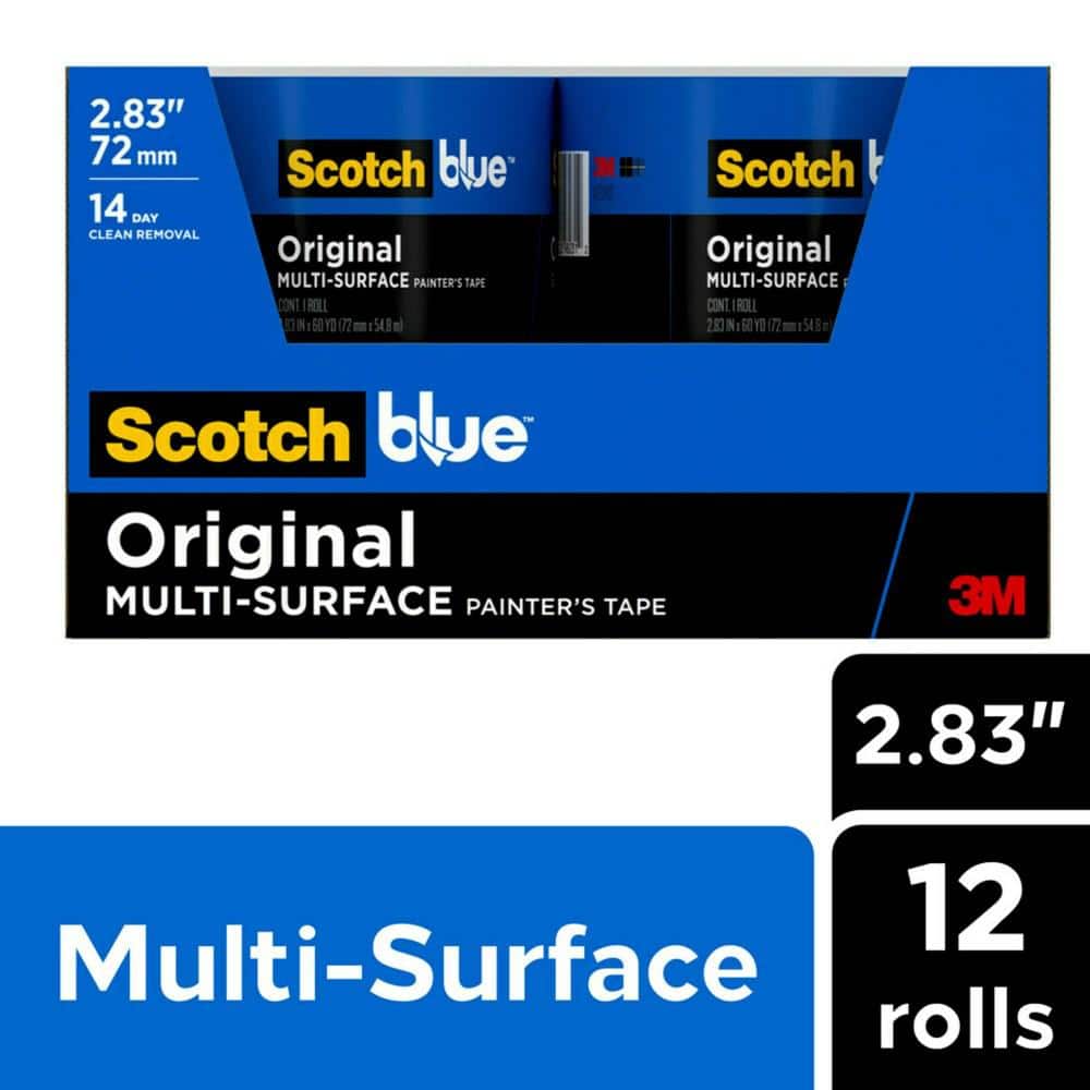 ScotchBlue 2.83 in. x 60 yds. Original Multi-Surface Painters Tape (Case o