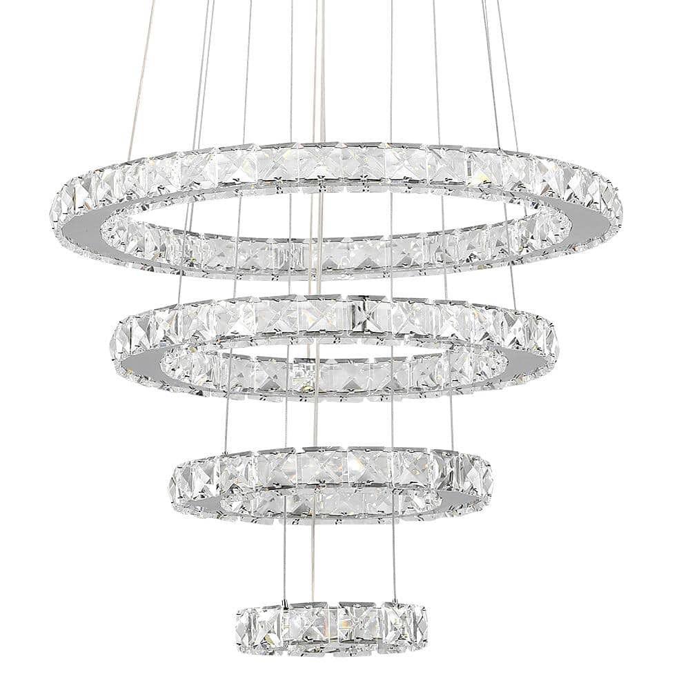 Maxax Jefferson 4 - Light Clear/Chrome Unique/Statement