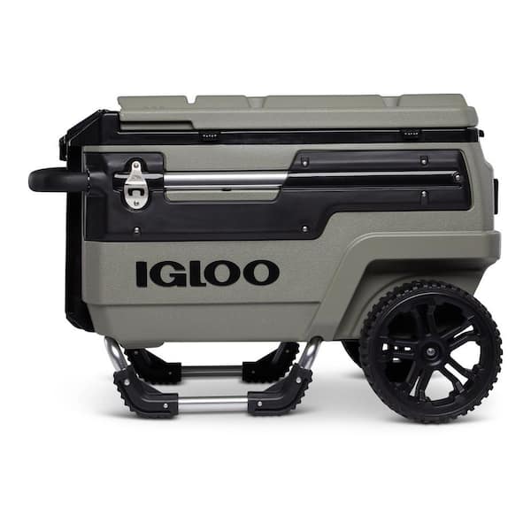 IGLOO Trailmate Journey 70 Qt. Olive and Black Chest Cooler