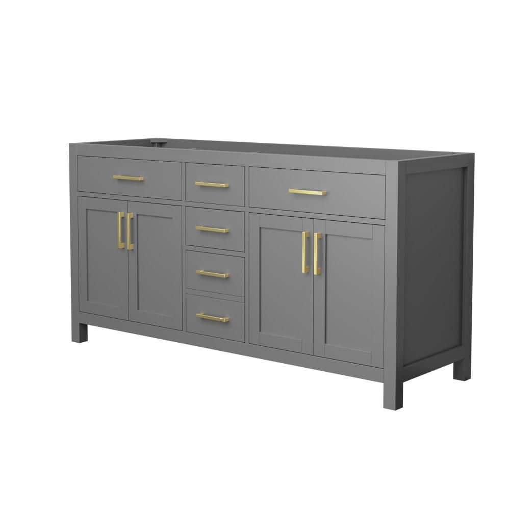 Beckett 65 in. Bath Vanity Cabinet without Top in Dark Gray price history on PriceWatchPro