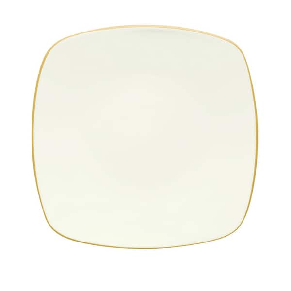 Noritake Colorwave Mustard Yellow Stoneware Square Salad Plate 8-1/4 in.
