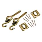 4 in. Chromate-Plated Screw Type Swing Hardware