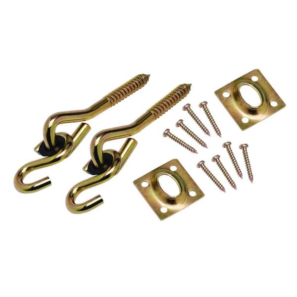 Set of 25 screw hooks (size 2, yellow) - Wood, Tools & Deco