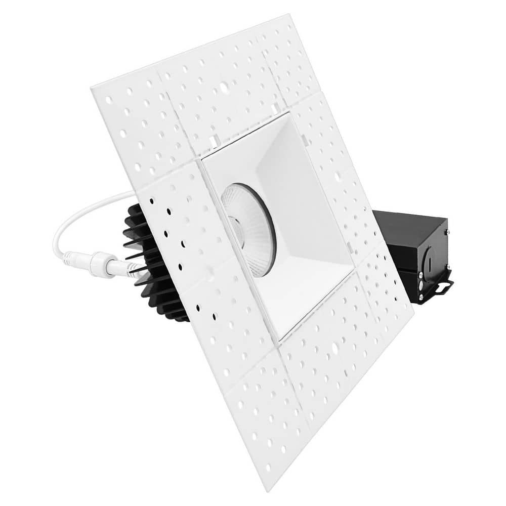 4 Inch Integrated LED Recessed Trimless Spotlight with JBox, 5CCT, 15W, 1000LM, CRI90,38°, Dimmable, IC Rated, ETL price history on PriceWatchPro
