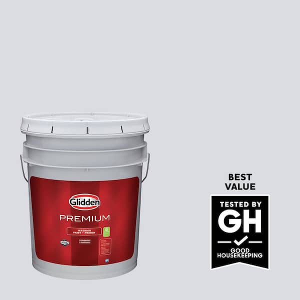 Glidden Premium 5 gal. PPG1169-2 Rare Orchid Satin Interior Paint