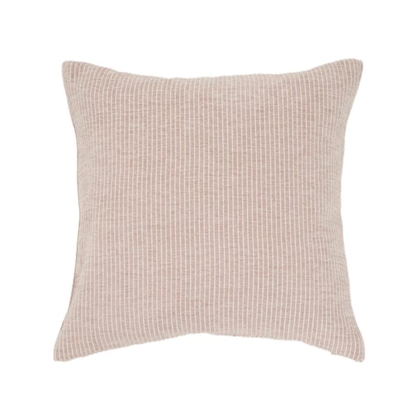 FRESHMINT Nea Woven Pinstripes 18 in. x 18 in. Pillow