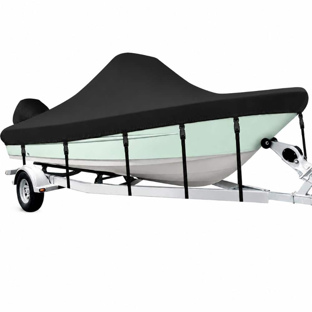 20-22 ft L x 106 in. W V-Hull Center Console Boat Cover, 1200D Heavy Duty Marine Grade Canvas with Straps and Motor price history on PriceWatchPro
