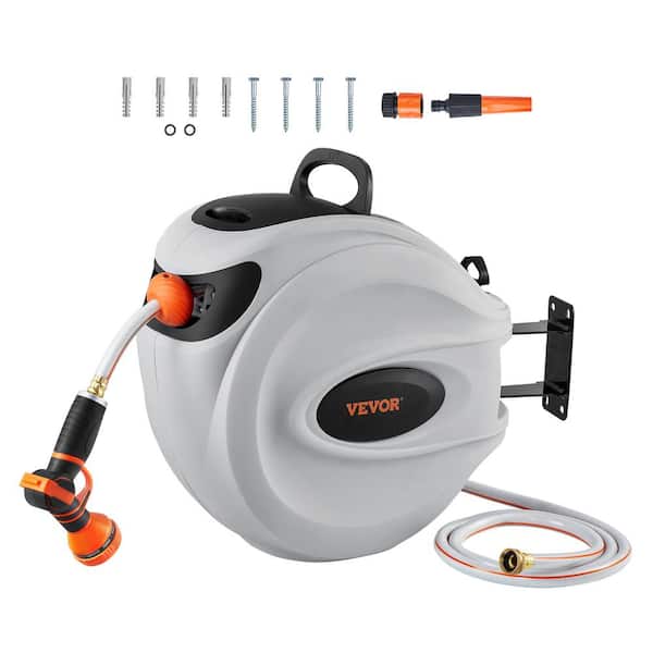 Reviews for VEVOR Retractable Hose Reel 5/8 in. Dia x 84 ft