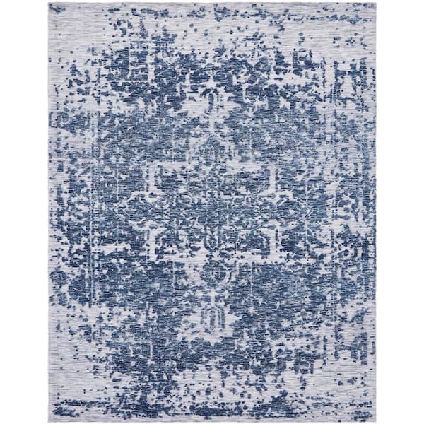 2 ft. x 3 ft. Blue Space Area Rug