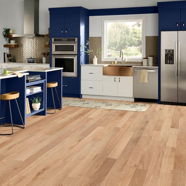 Time Honored Aged Natural White Oak 0.57 in. T x 5 in. W Tongue Groove Engineered Hardwood Flooring (31.39 Sq. Ft./case)