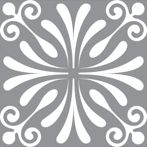 Grey B52 5 in. x 5 in. Vinyl Peel and Stick Tile (24-Tiles, 4.17 sq. ft./Pack)