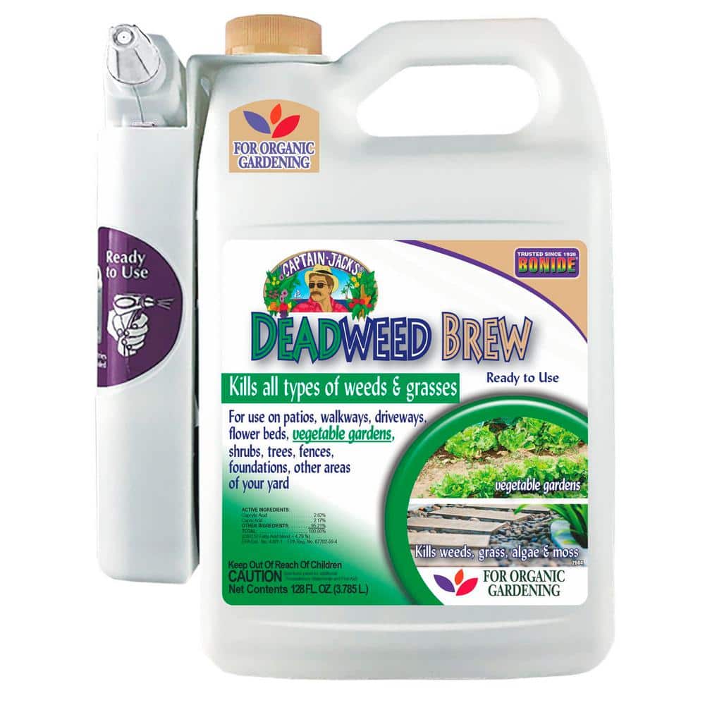 Captain Jacks Deadweed Brew, 128 oz. Ready-to-Use Power Sprayer, Controls 