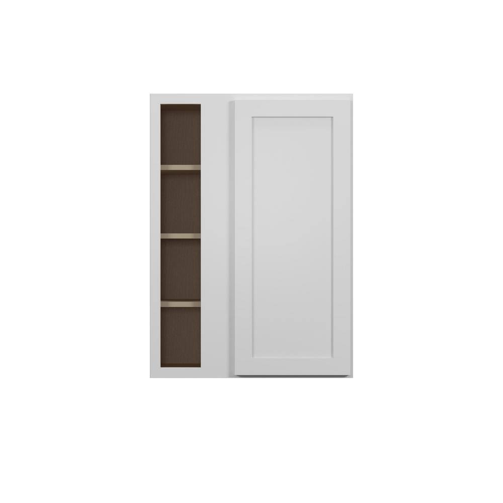 Bedford Shaker 27 in. W x 42 in. H x 12 in. D in Painted White Plywood Asse