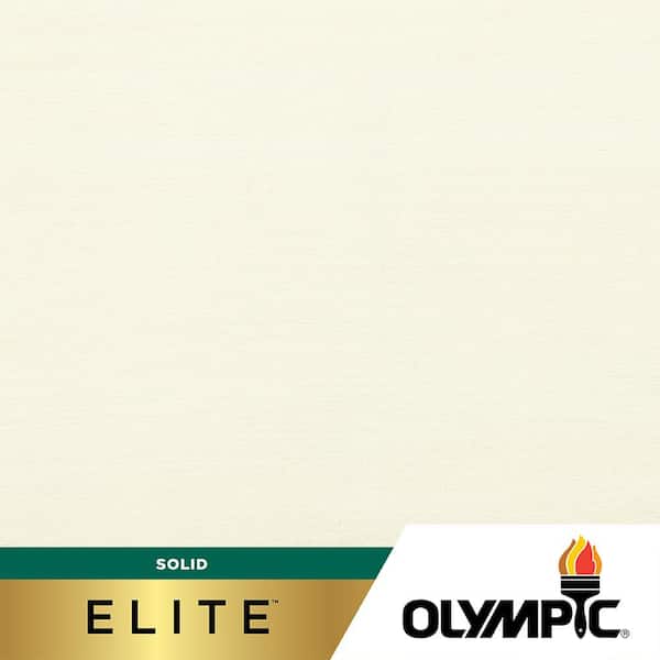 Olympic Elite 1 gal. White SC-1087 Solid Advanced Exterior Stain and Sealant in One