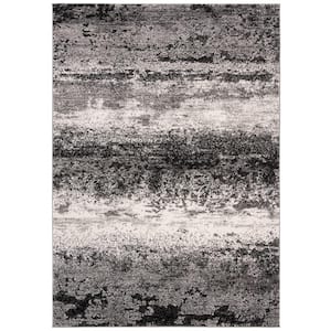 Spirit Charcoal/Light Gray 4 ft. x 6 ft. Solid Area Rug