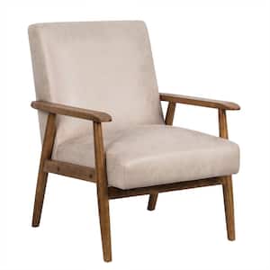 Charles Light Camel Classic Mid-Century Modern Chair