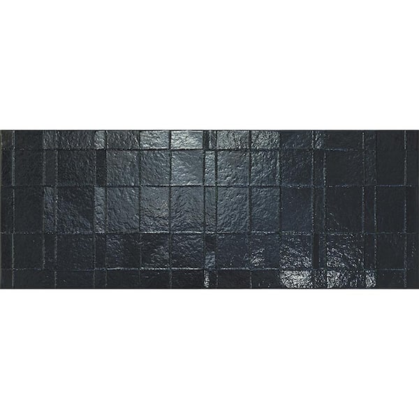 Apollo Tile Nimbus Maastricht Blue 17.6 in. x 47 in. Textured Ceramic Rectangle Wall Tile (17.23 sq. ft./case) (3-pack)