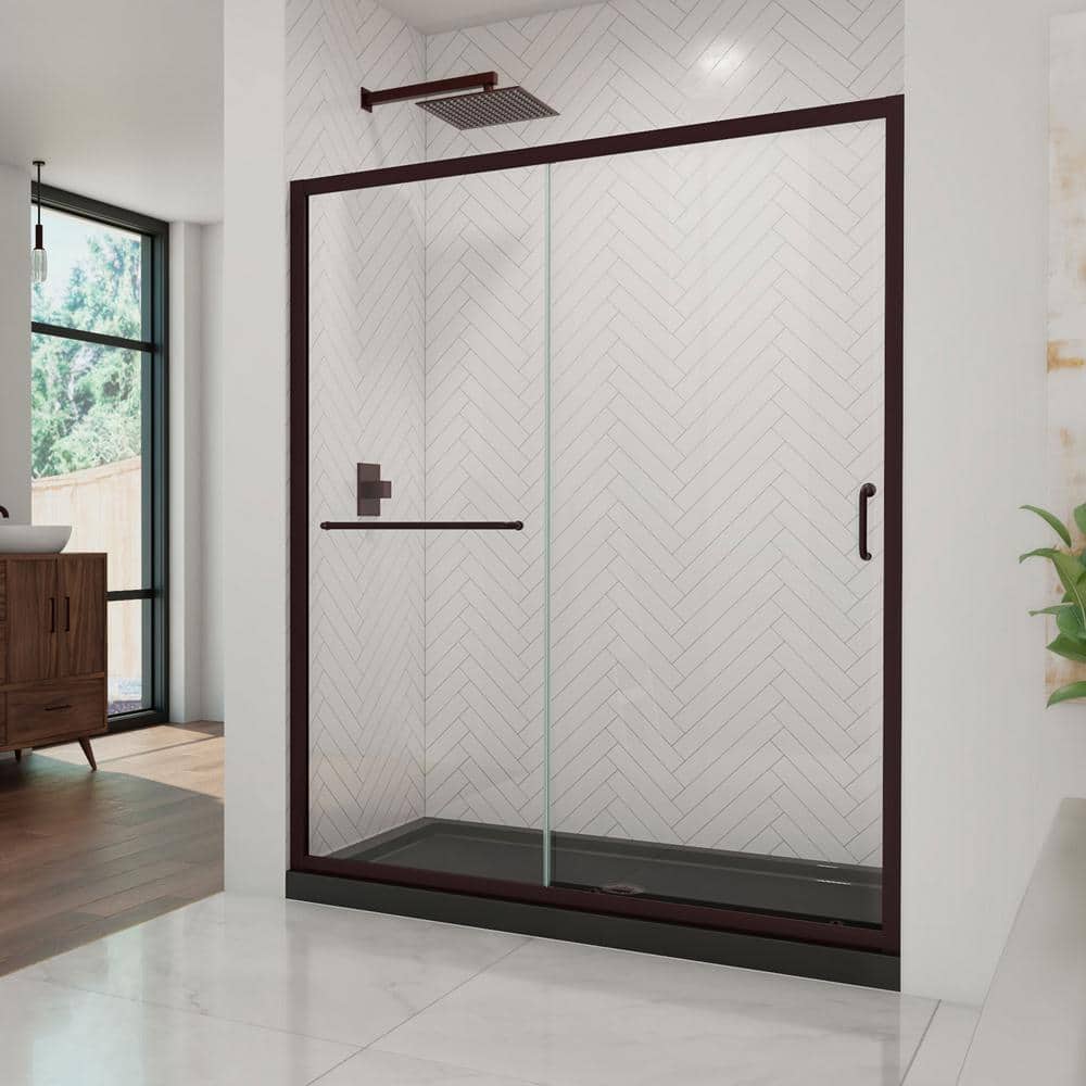ｎ　BC60 DreamLine 34 in. L x 60 in. W x 76 3/4 in. H Alcove Shower