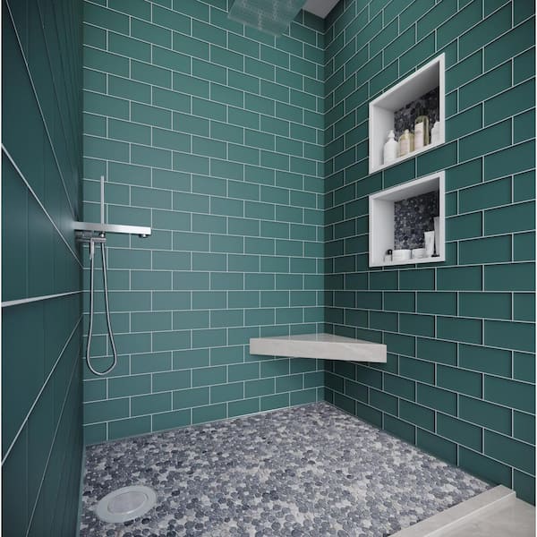 Stone Penny Rounds Grey 11-1/2 in. x 11-1/2 in. Honed Marble Mesh-Mounted Mosaic Tile (10.12 sq. ft./Case)