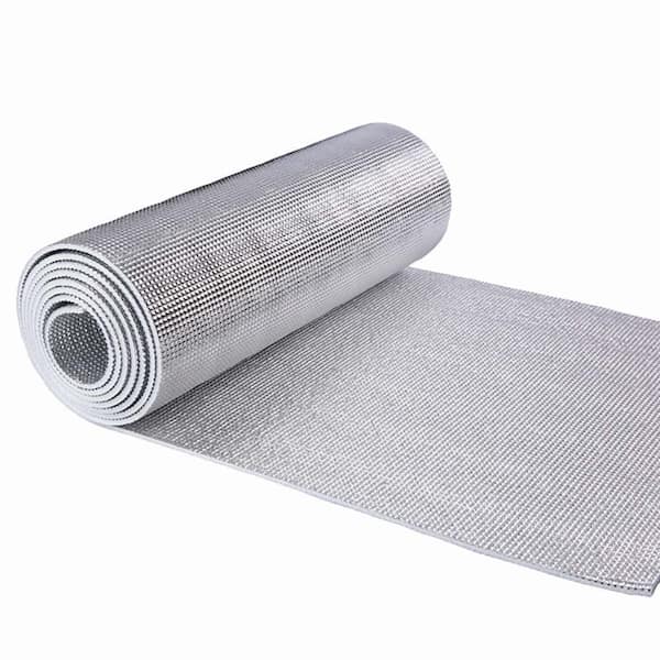 Reflective Foam Insulation Roll - 2ft X 5ft Radiant Barrier, 1/4" Thick, Double-Sided Aluminum, 10 Sq Ft - View #11