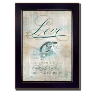 Single Soul I by Unknown 1 Piece Framed Graphic Print Typography Art Print 10 in. x 14 in. .