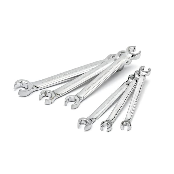 GEARWRENCH Metric Flare Nut Wrench Set (6-Piece) 81906 - The Home