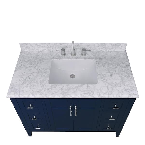 Navy Blue Bathroom Vanities With Sink for Sale