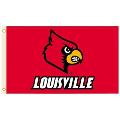 BSI Products NCAA 3 ft. x 5 ft. Louisville Flag 95032 - The Home Depot