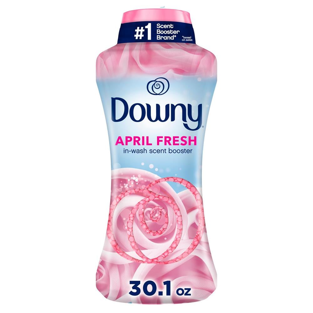 Downy April Fresh Fabric Softener - April Fresh, Floral ScentBottle - 1 Bottle - Pleasant Scent - Blue
