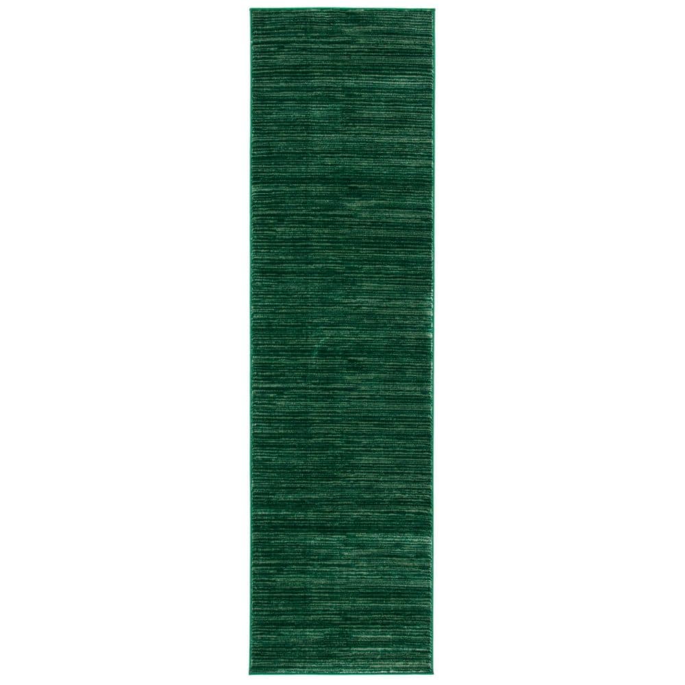 Vision Dark Green 2 ft. x 8 ft. Solid Marle Runner Rug price history on PriceWatchPro