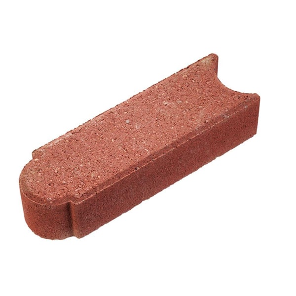 12 in. Red Anchor Edger Concrete Bullet Edger