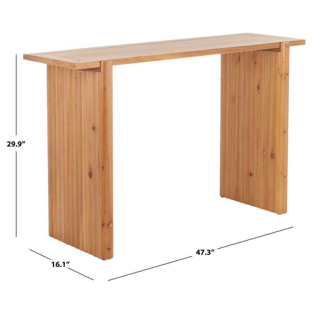 Buckley Natural Medium Wood Console Table