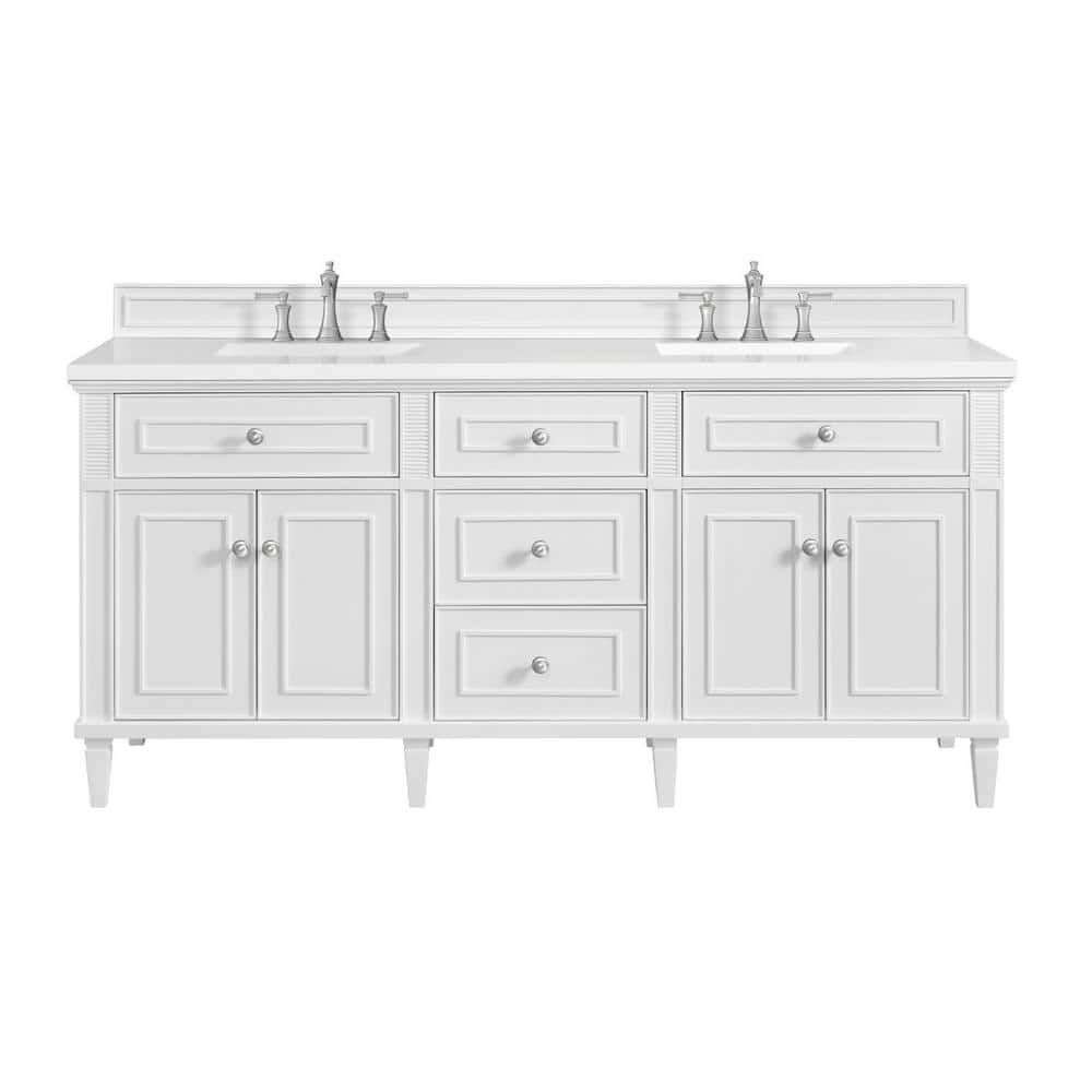 Reviews for James Martin Vanities Lorelai 72.0 in. W x 23.5 in. D x 34.