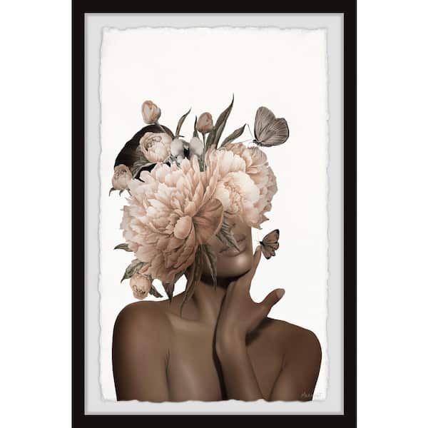 Unbranded "Hidden Desire" by Marmont Hill Framed People Art Print 24 in. x 16 in.