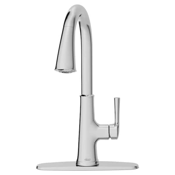 Renate Single Handle Pull Down Sprayer Kitchen Faucet in Polished Chrome