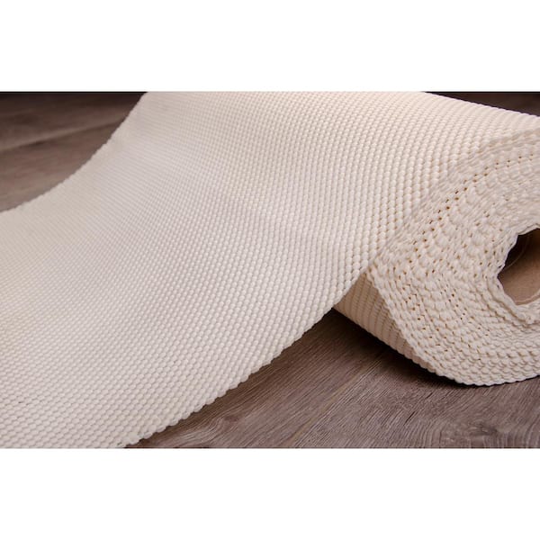 Rug Pad Collection Premium Standard Soft PVC Non Slip Rug Pads (0.25") - 7' x 10', Ivory