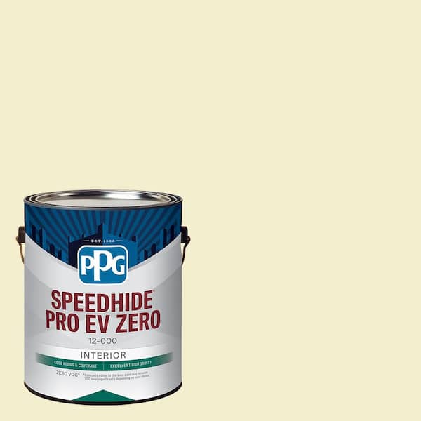 PPG Speedhide Pro EV Zero 1 gal. PPG1107-1 Minimal Eggshell Interior Paint